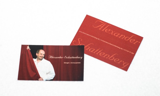 Visitenkarte für Alexander Schattenberg